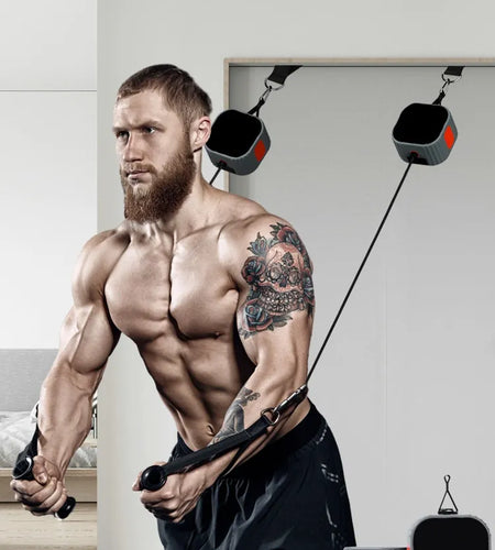 Multifunctional Fitness Chest Expander & Rowing Machine