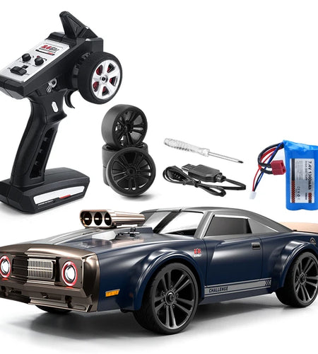 High Speed RC Car Vehicles Muscle Car IPX4 Waterproof Gift Toys RTR for Kids