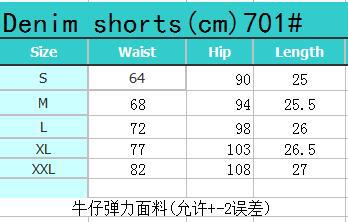 European American Women's Ripped Denim Shorts