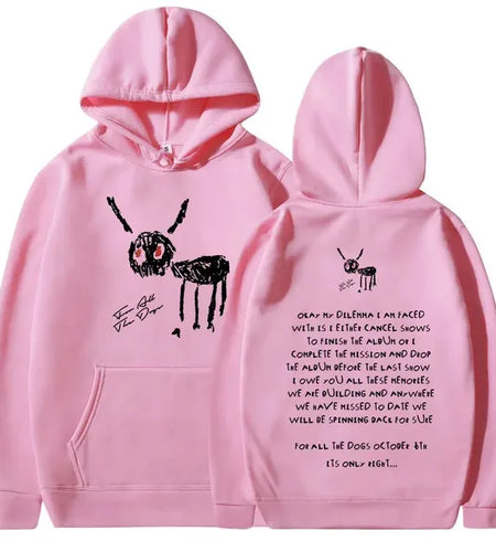 Unisex Printed Vintage Hoodies