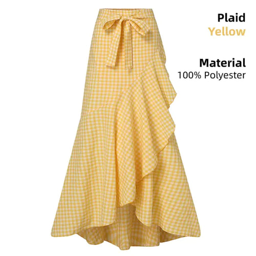 Load image into Gallery viewer, Ladies Casual Loose Ruffles Skirt
