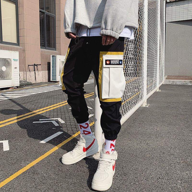 Men's Tapered Straight Leg Work Pants (9-Point Length)