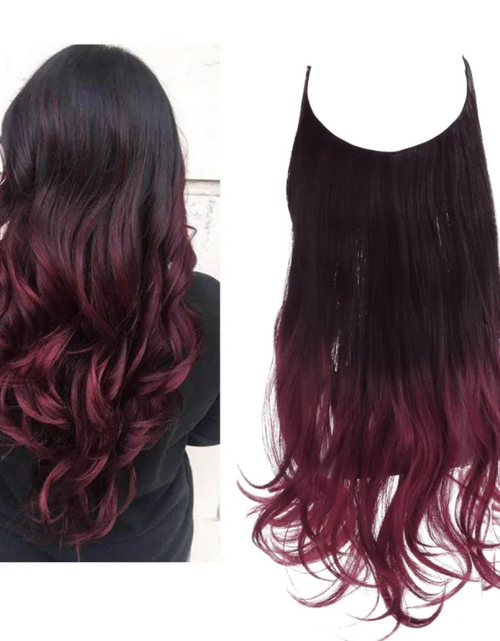 Load image into Gallery viewer, Long Curly Synthetic Wig – Heat-Resistant Fiber

