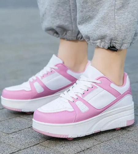 4 Wheels Roller Skate Shoes For Kids