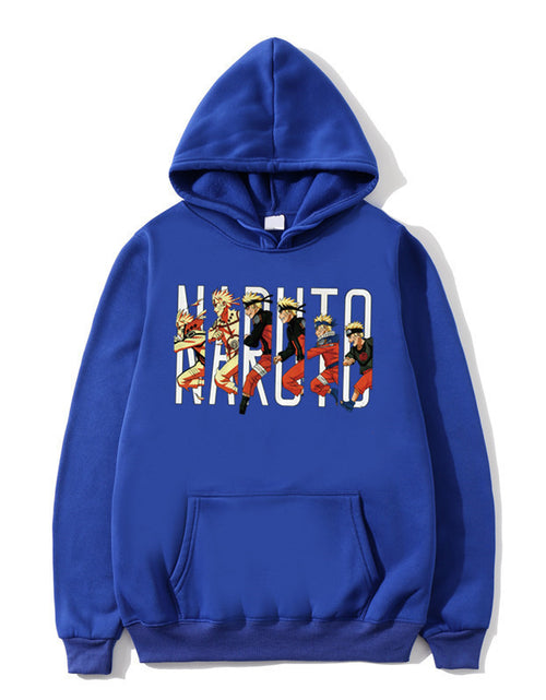 Load image into Gallery viewer, Printed Autumn Winter Hoodie - Naruto Uchiha Design
