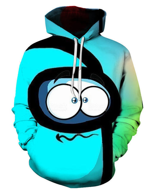 Load image into Gallery viewer, "New Fashion Among Us Hoodie with 3D Digital Print"
