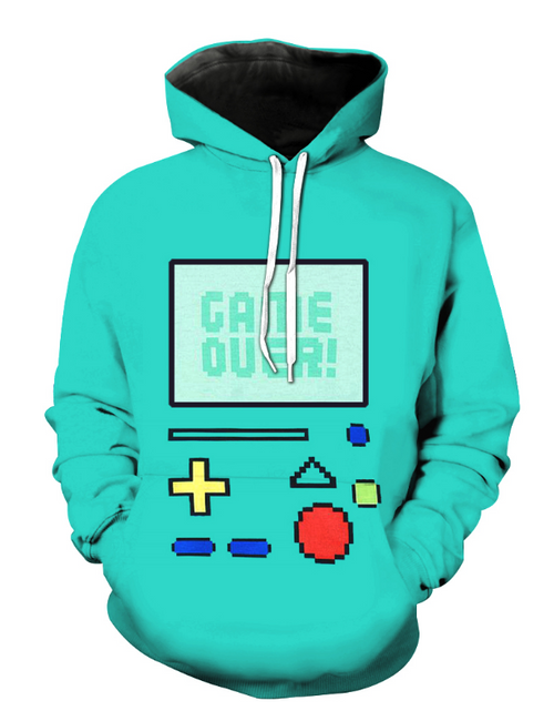 Load image into Gallery viewer, Digital Print Hoodie for Couples - Casual Loose Fit
