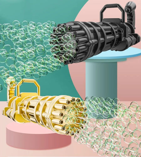 Large Gatling Bubble Gun Kids Toys