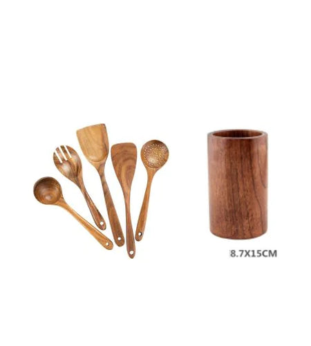 Culinary Essentials Wooden Spatulas