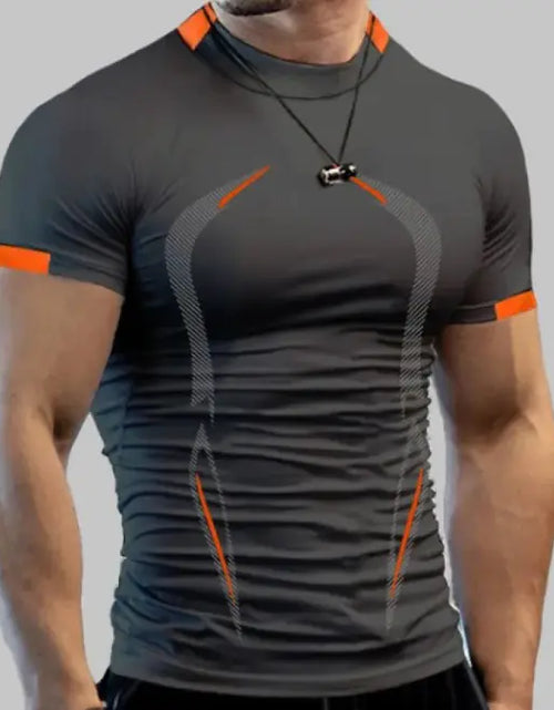 Load image into Gallery viewer, Breathable Sports T-shirt
