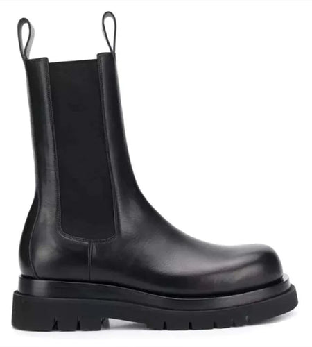 Cheisey short boots leather thick soled Martin boots