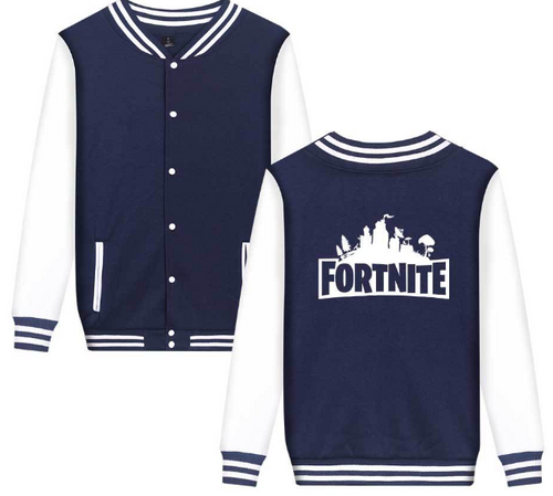 Load image into Gallery viewer, Fortnite Loose Fit Baseball Jacket
