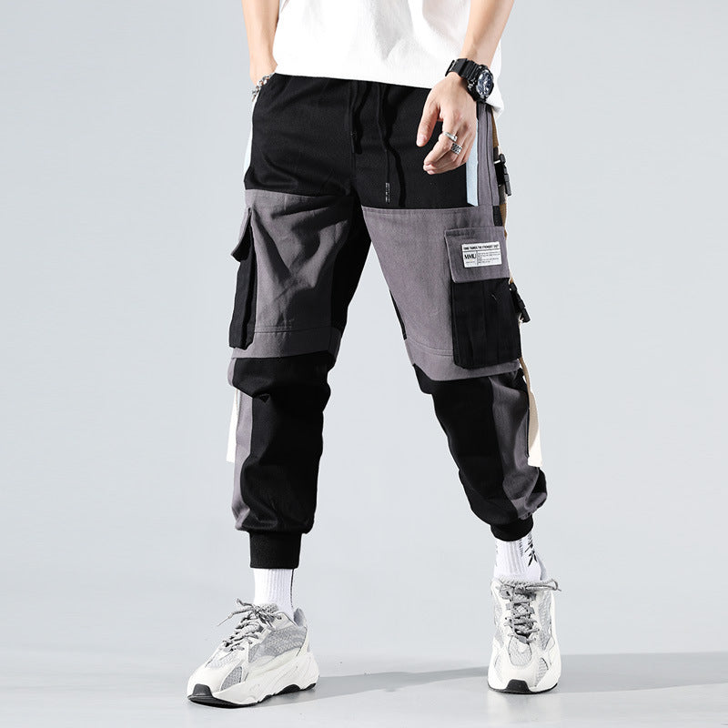 Men's Tapered Straight Leg Work Pants (9-Point Length)