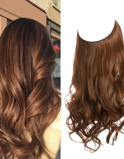 Load image into Gallery viewer, Long Curly Synthetic Wig – Heat-Resistant Fiber
