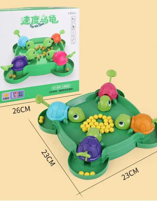 Load image into Gallery viewer, Children Grab Food Turtle Turtle Eat Beans Grab Beads Board Game Set
