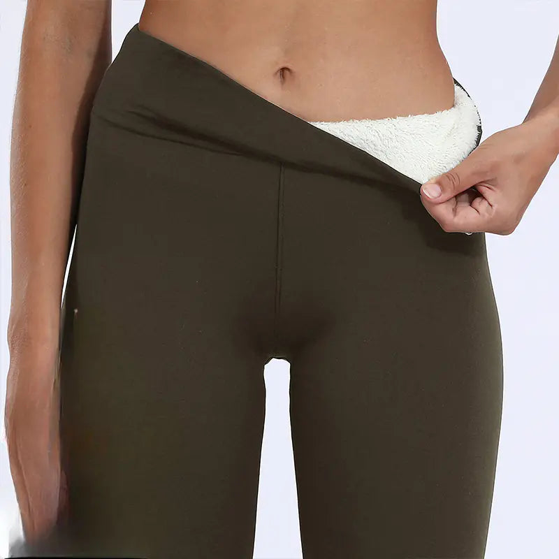 High Waist Warm Leggings