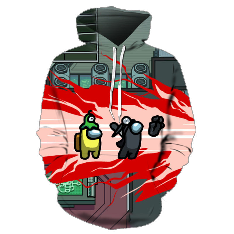 Among Us 3D Printed Casual Hoodie for Men and Women