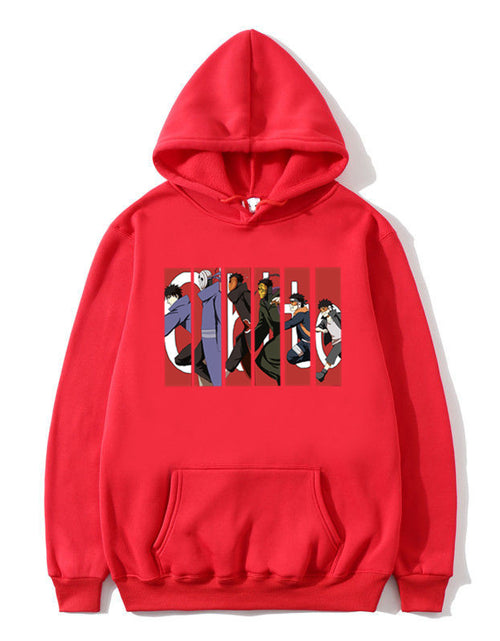 Load image into Gallery viewer, Printed Autumn Winter Hoodie - Naruto Uchiha Design
