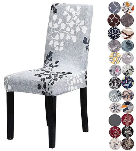Printed Stretch Chair Cover