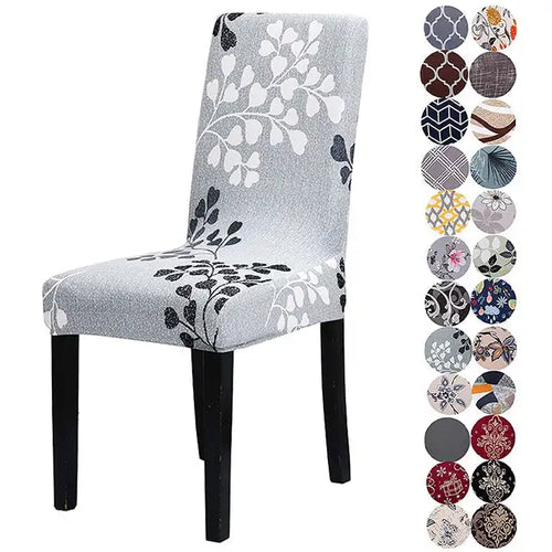 Load image into Gallery viewer, Printed Stretch Chair Cover
