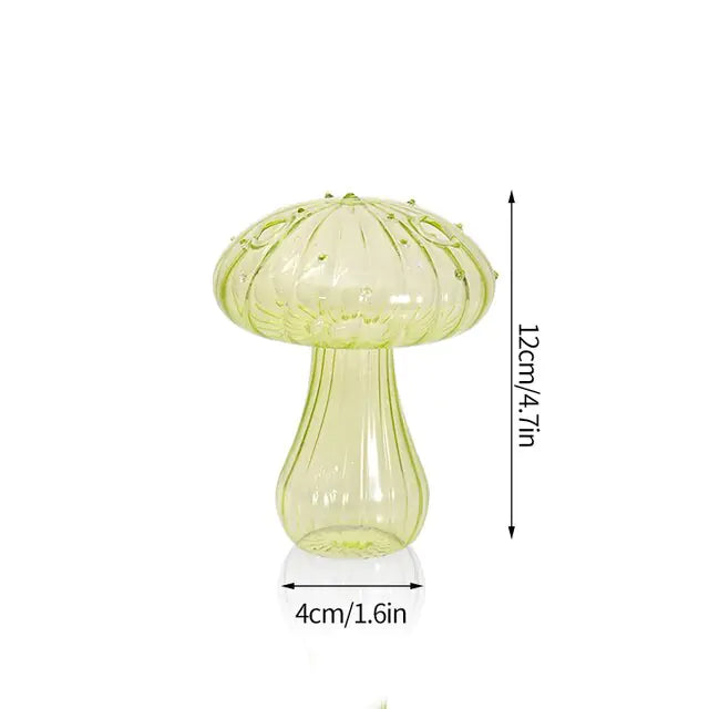 Modern Transparent Cactus Glass Vase for Room Decoration