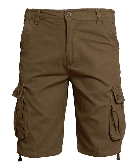 Load image into Gallery viewer, Men's Summer Loose Fit Five-Point Pants
