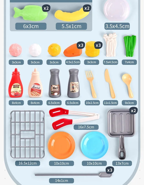Load image into Gallery viewer, Color-Changing Play Kitchen Toy with Music
