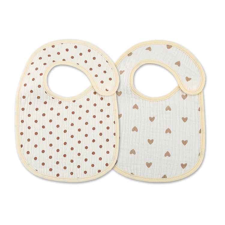 Cotton Waterproof Gauze Bib