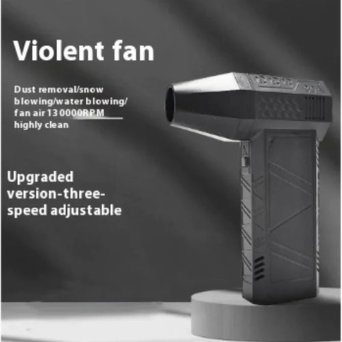 Load image into Gallery viewer, Mini Turbo Violent Fan Dust Blowing Gun
