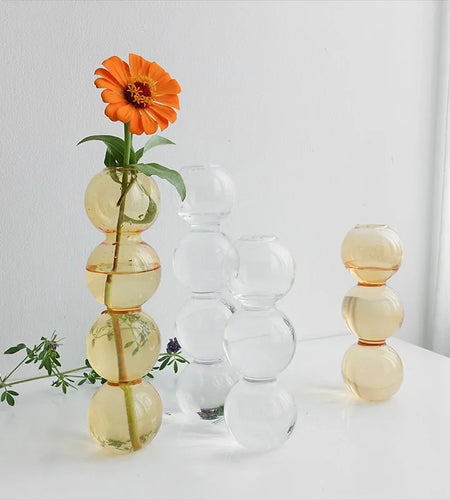 Transparent Flower Vase