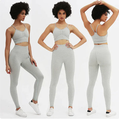 Load image into Gallery viewer, Peach Fit Yoga Pants
