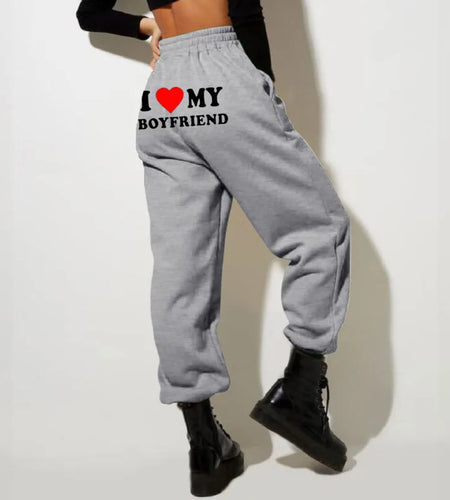 High Elastic Waist Sweatpants