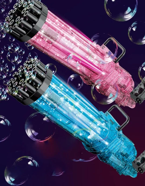 Load image into Gallery viewer, Large Gatling Bubble Gun Kids Toys
