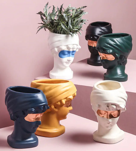 European Style Little Girl Vase