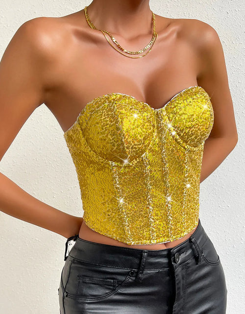 Load image into Gallery viewer, Glitter Tank Top for Women
