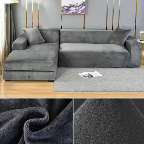 Load image into Gallery viewer, Plain Color Slipcover for Couch
