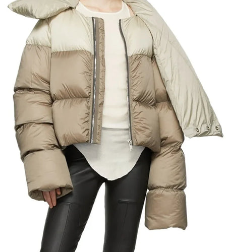 Winter Padded Scarf Coat