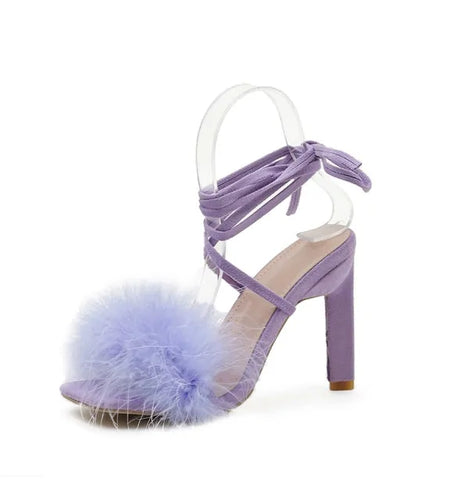 Feather Women High Heels
