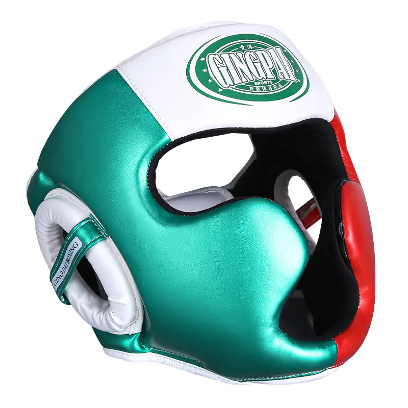 Closed Head Protection Nose Bridge Boxing Fighting Helmet Full Surrounding Training Protector Free Fighting Mask Head Gear