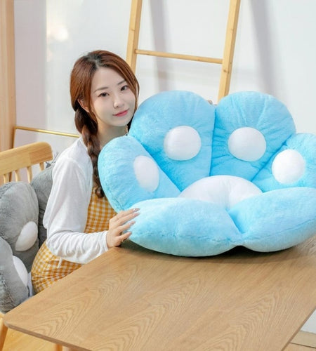 Paw Plush Seat Cushion