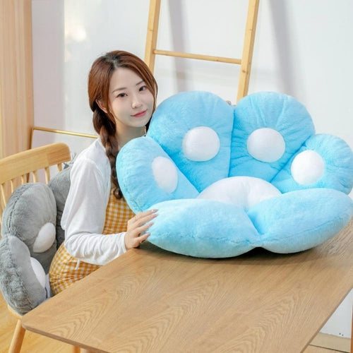 Load image into Gallery viewer, Paw Plush Seat Cushion
