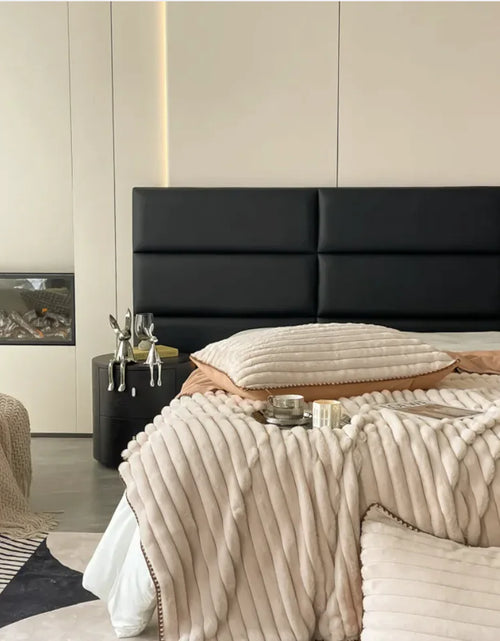 Load image into Gallery viewer, Nordic Luxe Plush Rabbit Fur Blanket
