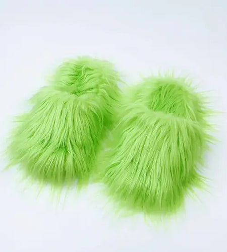 Sheep Long Hair Woolen Slipper