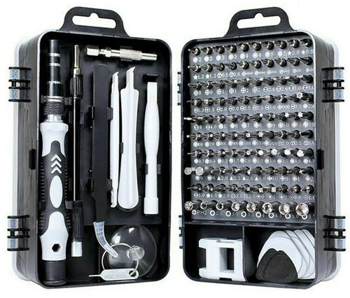 Load image into Gallery viewer, Magnetic Screwdriver Bit Set For iPhone Macbook Tool Kit Set Repair Watch 117PCS
