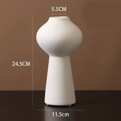 Load image into Gallery viewer, he M-sized Ceramic &amp; Porcelain Tabletop Vase
