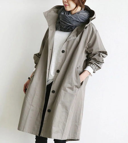 Oversized Women's Korean Style Slim Windbreaker