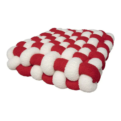 Load image into Gallery viewer, Bubble Kiss Soft Plush Knot Seat Cushion
