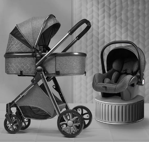 Load image into Gallery viewer, Stylish High View Stroller Lightweight Folding
