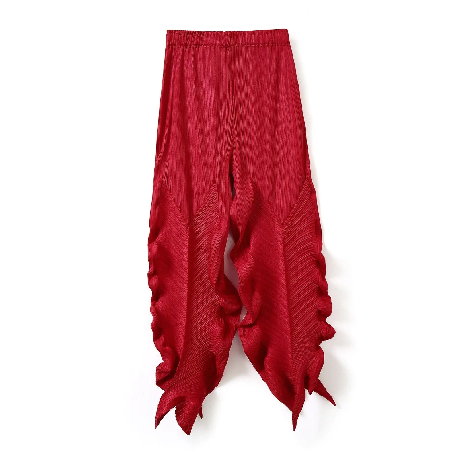 High Waist Pleated Pants