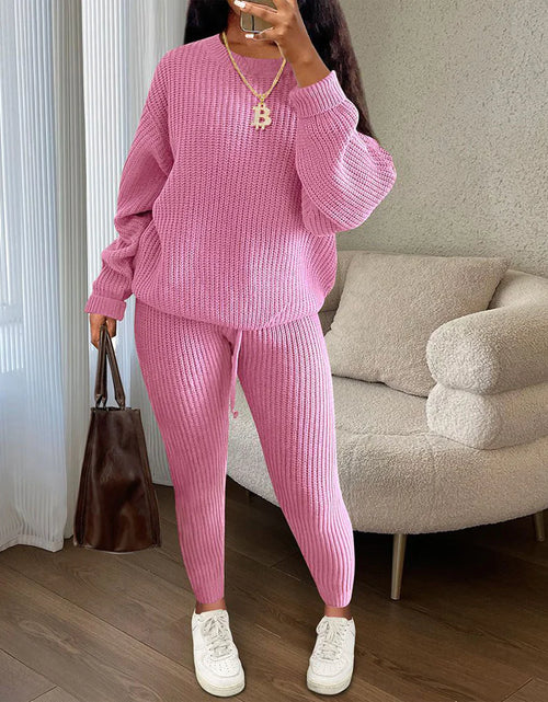 Load image into Gallery viewer, Women&#39;s Knitted Wool Suit
